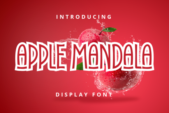 Apple Mandala: A Display Font That Makes Your Brand Instantly Memorable