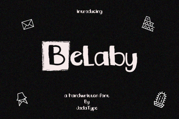 Belaby: A Bold Display Font for Digital Brand Impact