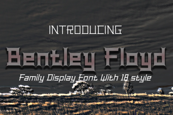 Bentley Floyd: A Bold Display Font That Holds Its Ground