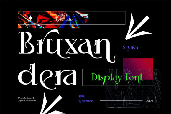 Bruxandera: A Display Font That Anchors Editorial Mood