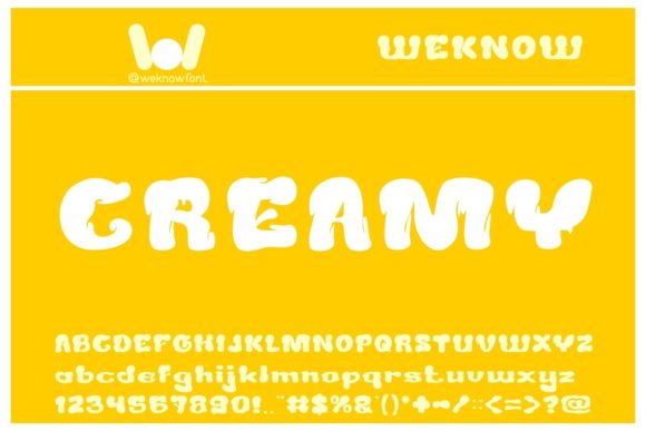 Creamy: A Display Font That Makes Your Campaigns Instantly Clear