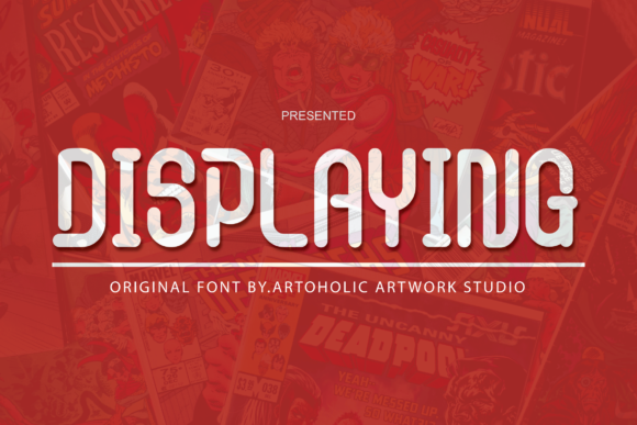 Displaying: A Thoughtful Display Font for Editorial Moments