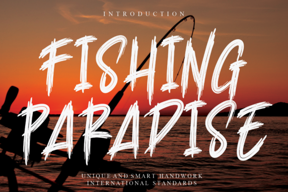 Fishing Paradise: A Display Font That Hooks Attention