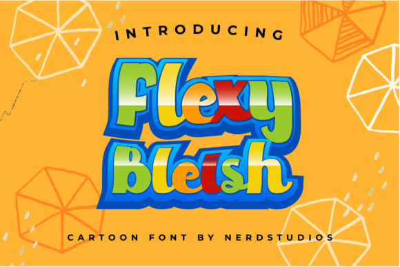 Flexy Bleish: A Playful Display Font That Fits Real Digital Layouts