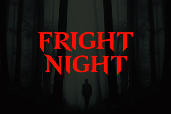 Fright Night: A Playful Display Font That Delivers Authentic Charm