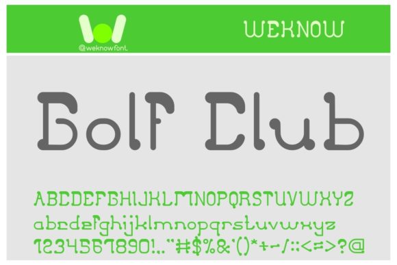 Golf Club: A Display Font That Anchors Your Editorial Voice