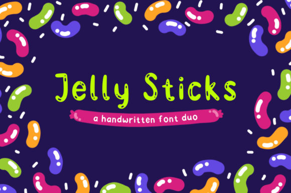Jelly Sticks: A Friendly Display Font for Digital Branding