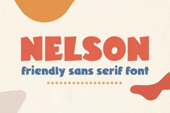 Nelson: A Bold, Friendly Display Typeface for Editorial Warmth