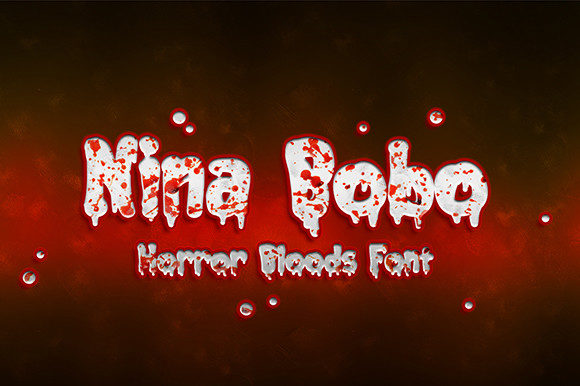 Nina Bobo: A Spooky Display Font That Grabs Attention