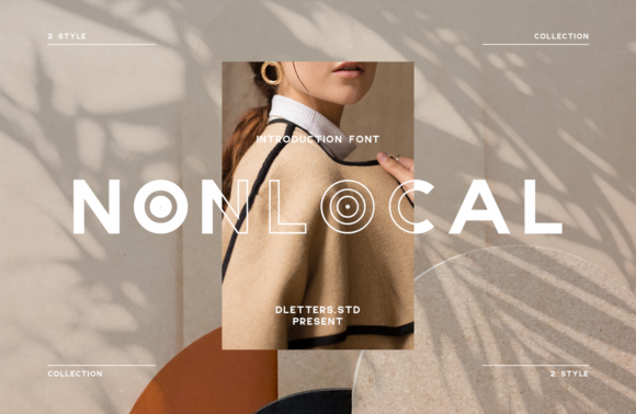 Nonlocal: A Modern Display Font for Editorial Clarity and Charm