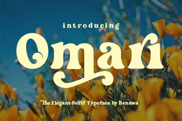 Omari: A Bold, Warm Display Font for Thoughtful Editorial Design