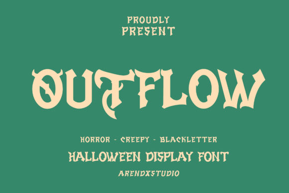 Outflow: A Display Font That Feels Like a Thoughtful Pause