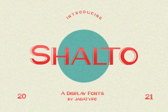 Shalto: A Display Font for Editorial Clarity and Character