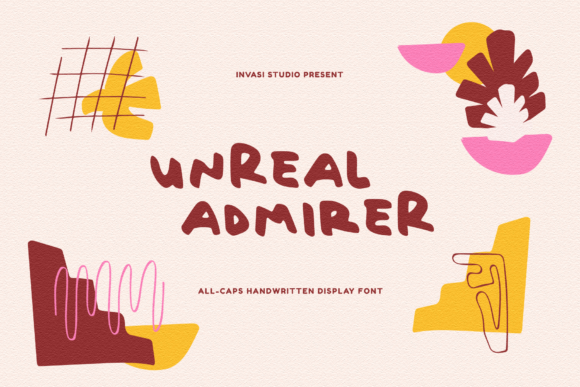 Unreal Admirer: A Display Font That Makes Your Message Instantly Click