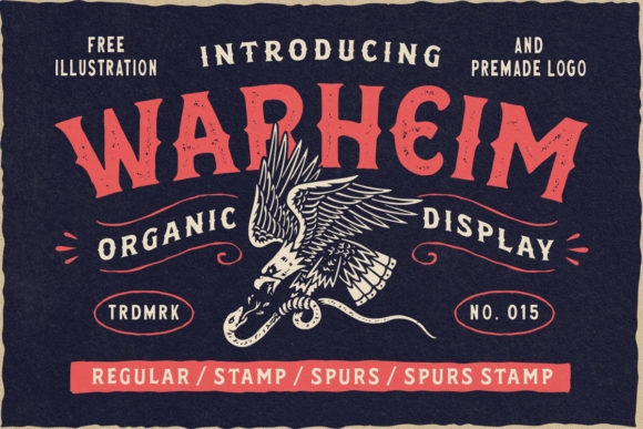Warheim: A Bold Display Font That Commands Attention